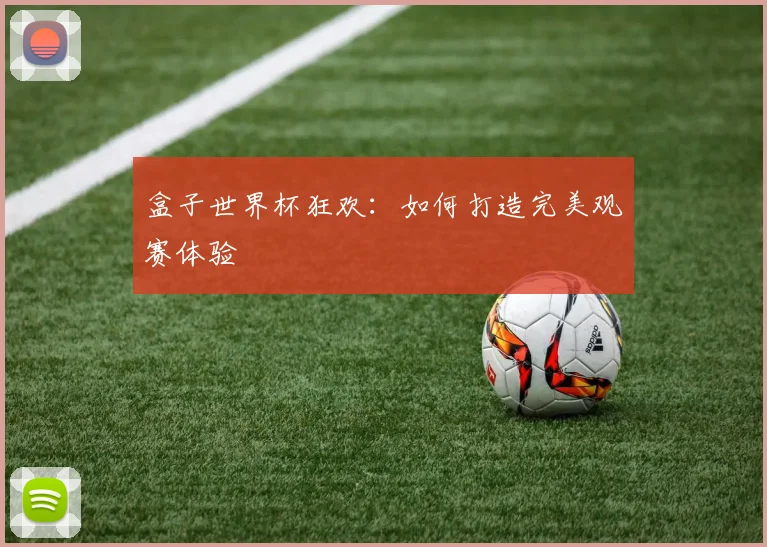 盒子世界杯狂欢：如何打造完美观赛体验